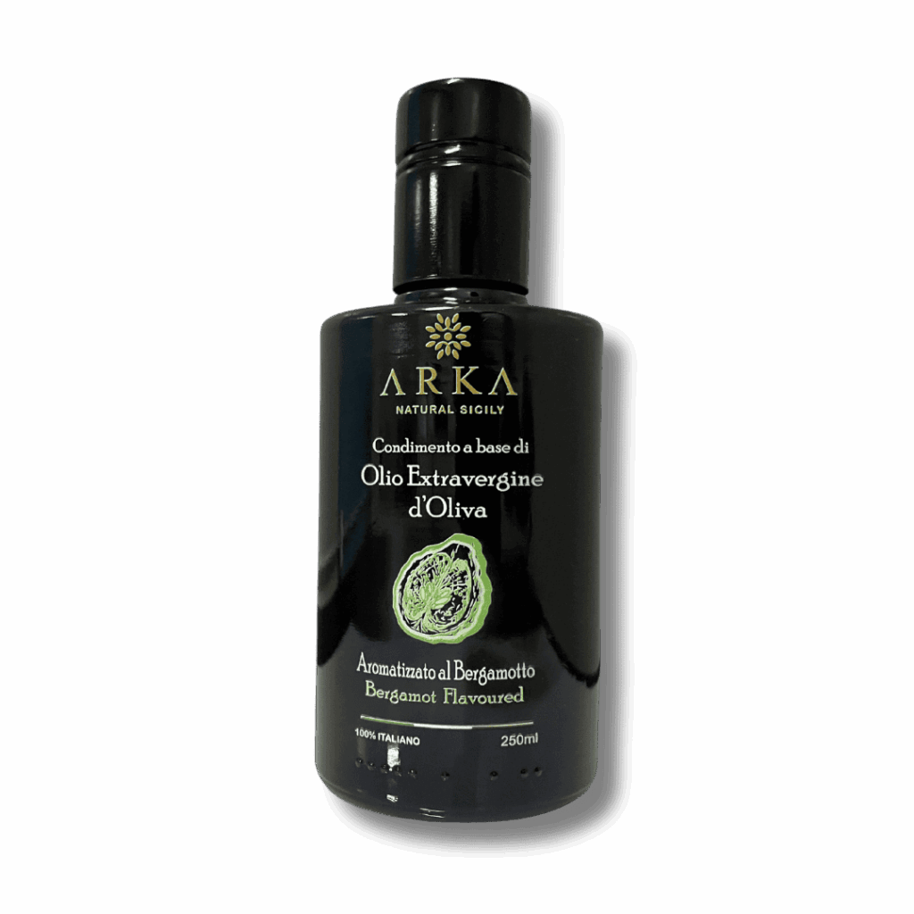 Condimento a base di Olio Extravergine di Oliva Aromatizzato al Bergamotto 0,25L CONFEZIONE DA 6 BOTTIGLIE